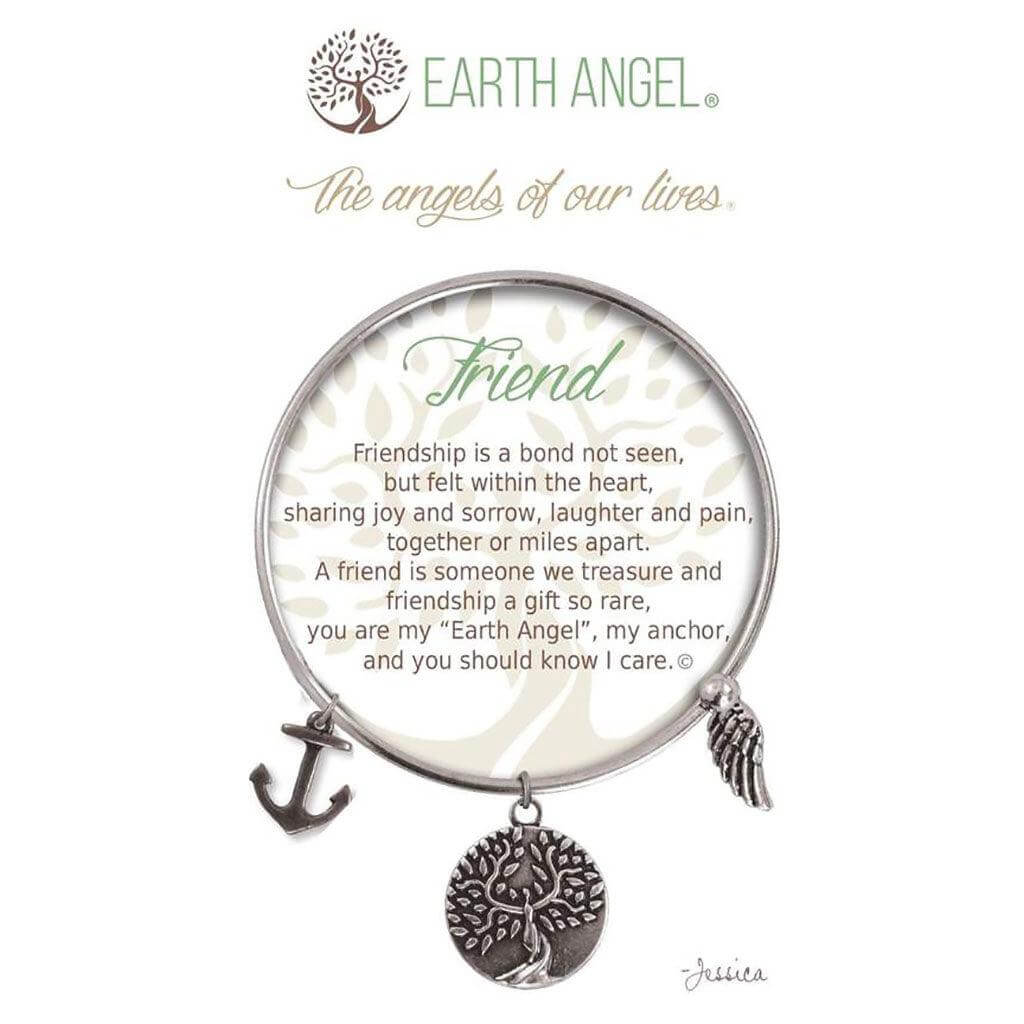 Earth Angel : Friend Bracelet in Silver