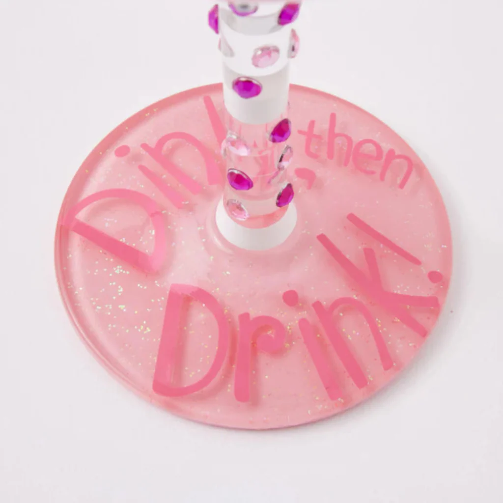 Enesco : Dink then Drink Wine Glass - Image 3