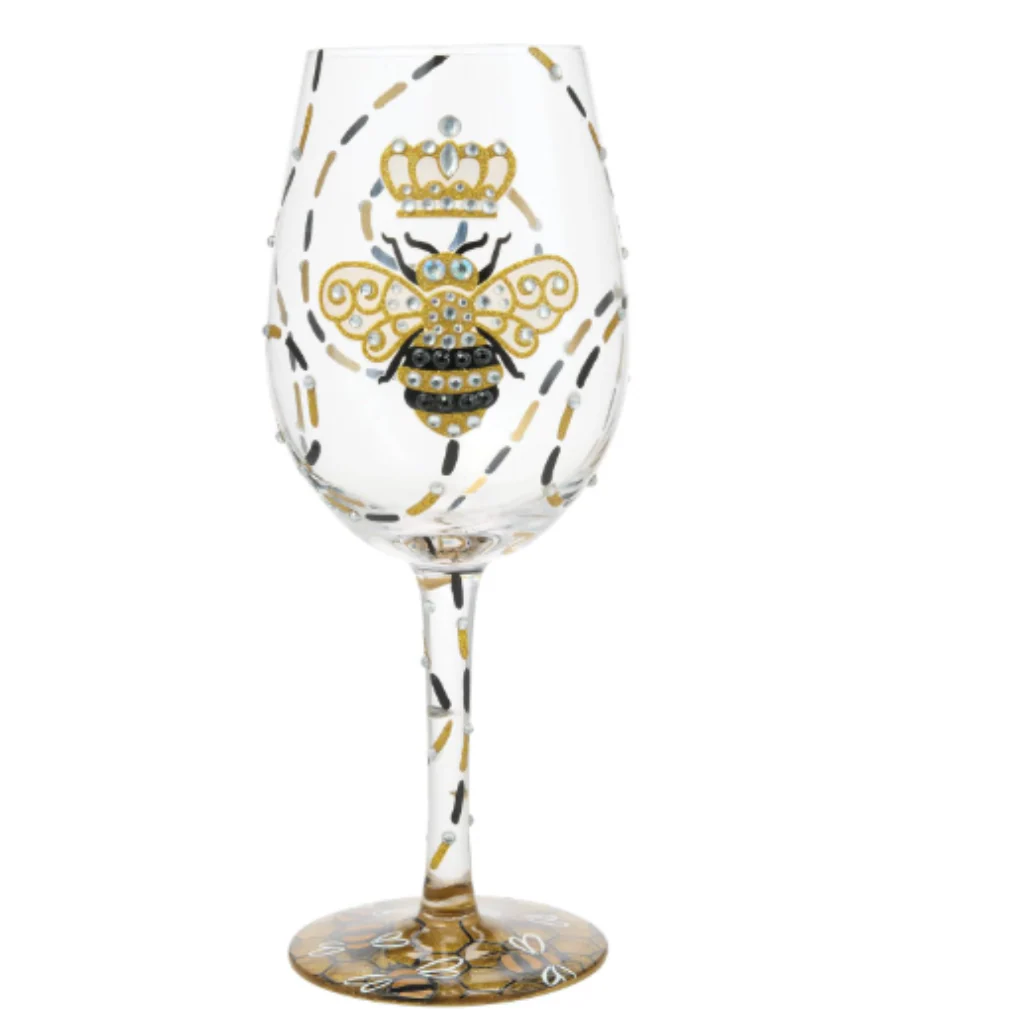 Enesco : Lolita Queen Bee Wine Glass