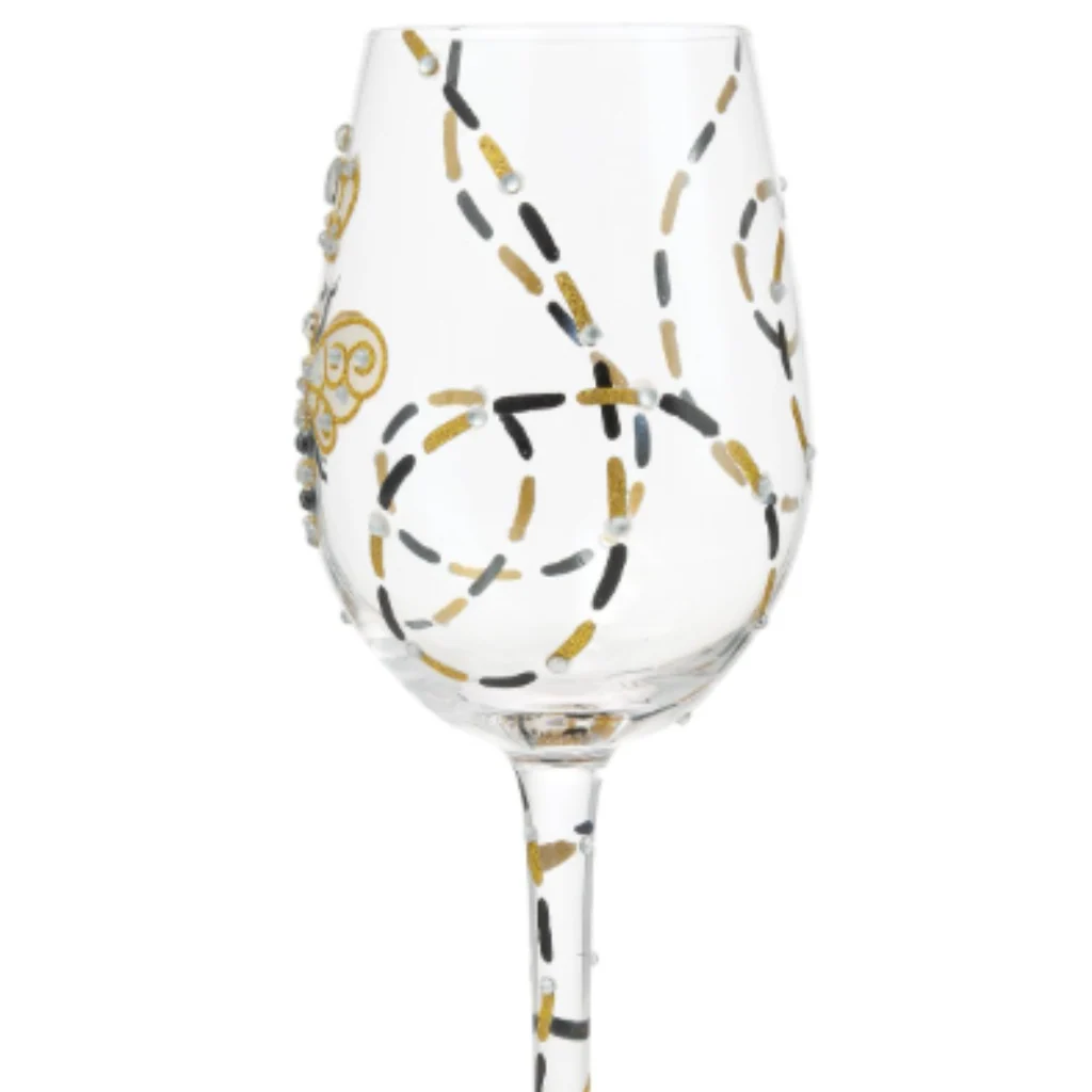 Enesco : Lolita Queen Bee Wine Glass - Image 3