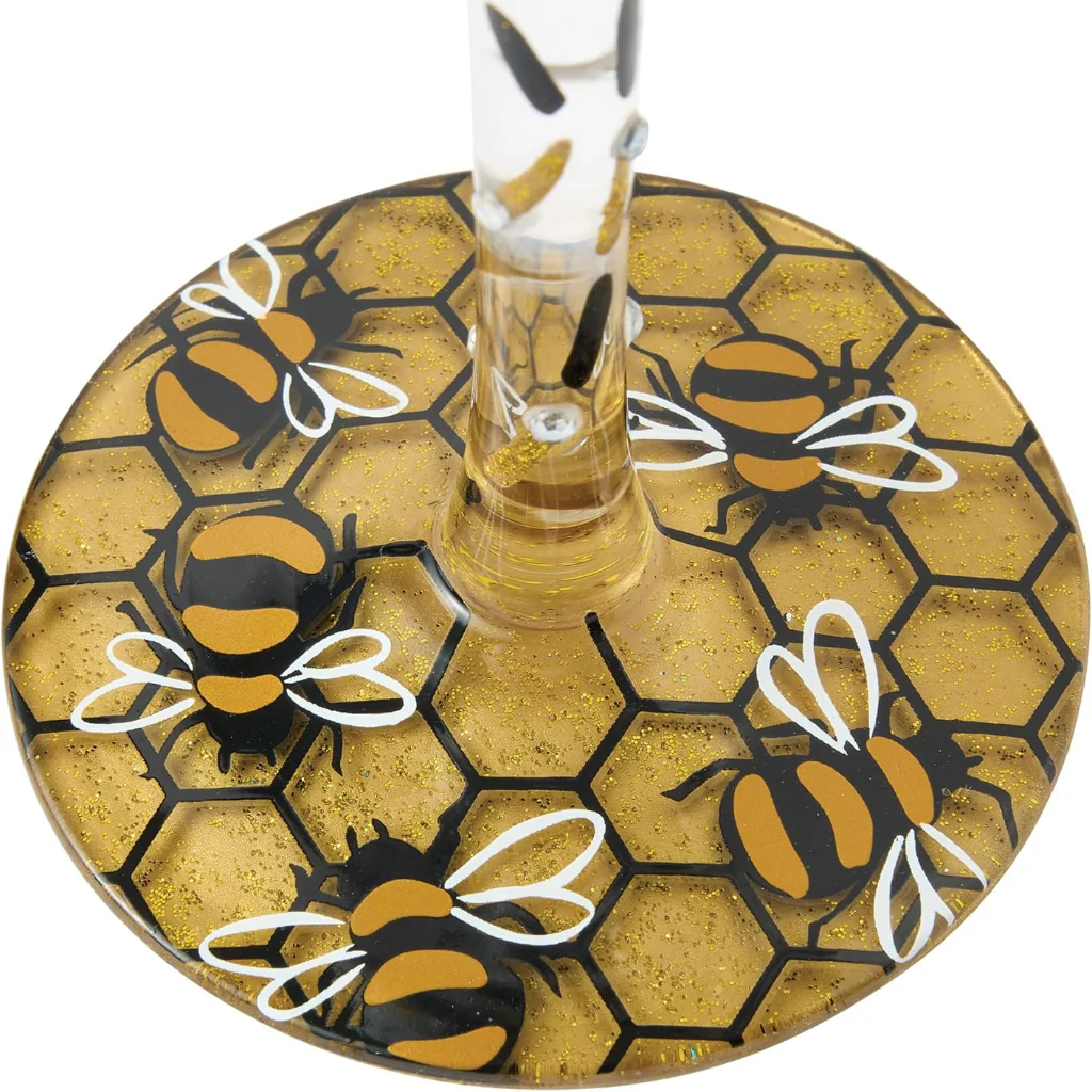Enesco : Lolita Queen Bee Wine Glass - Image 4