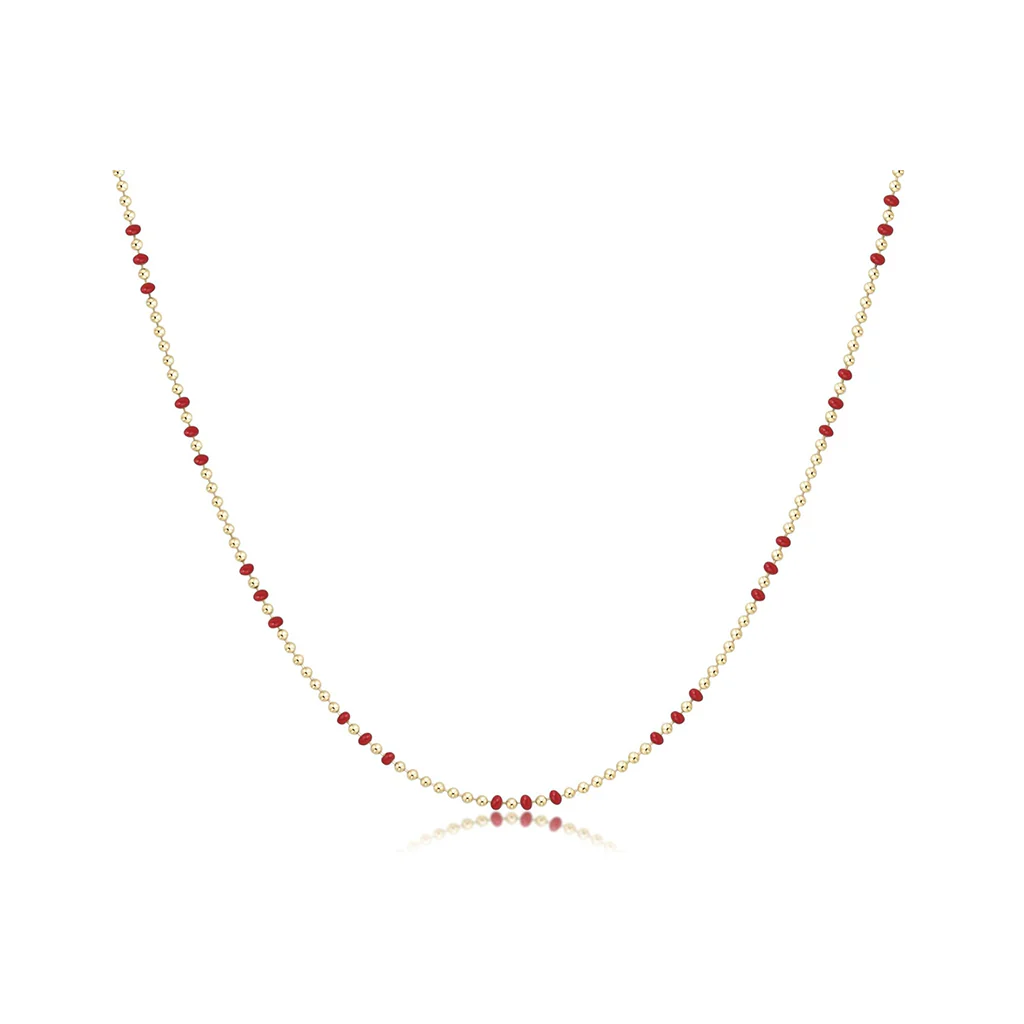 enewton design : 15″ Choker Hope Joy - Red