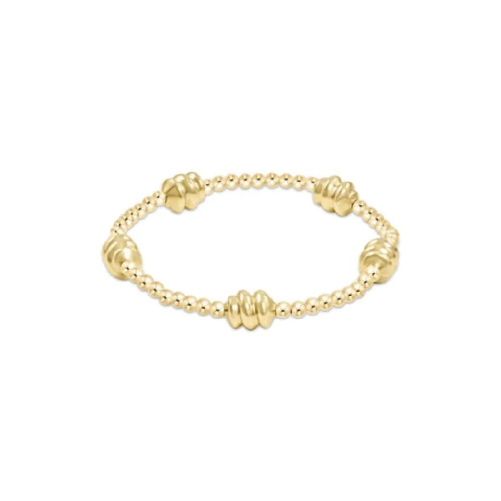 enewton design : Admire Gold 3mm Bead Extended  Bracelet 7.25" - Gold