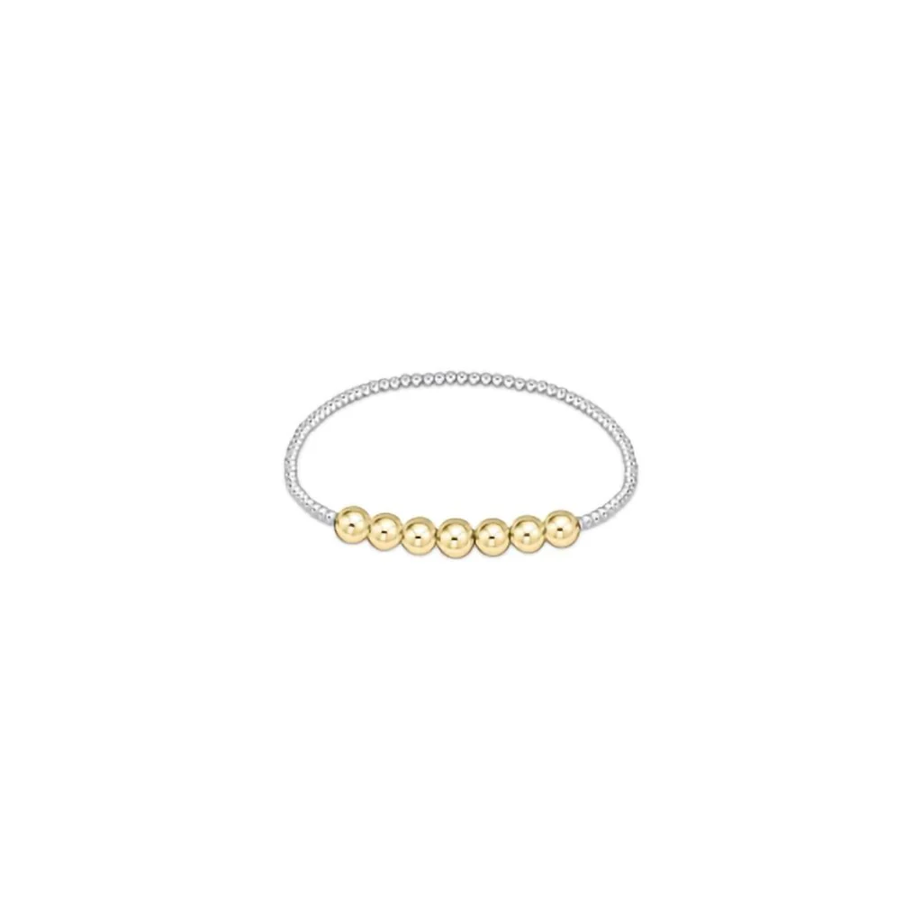 enewton design : Classic Beaded Bliss Bead Bracelet 6.5" - Mixed Metal