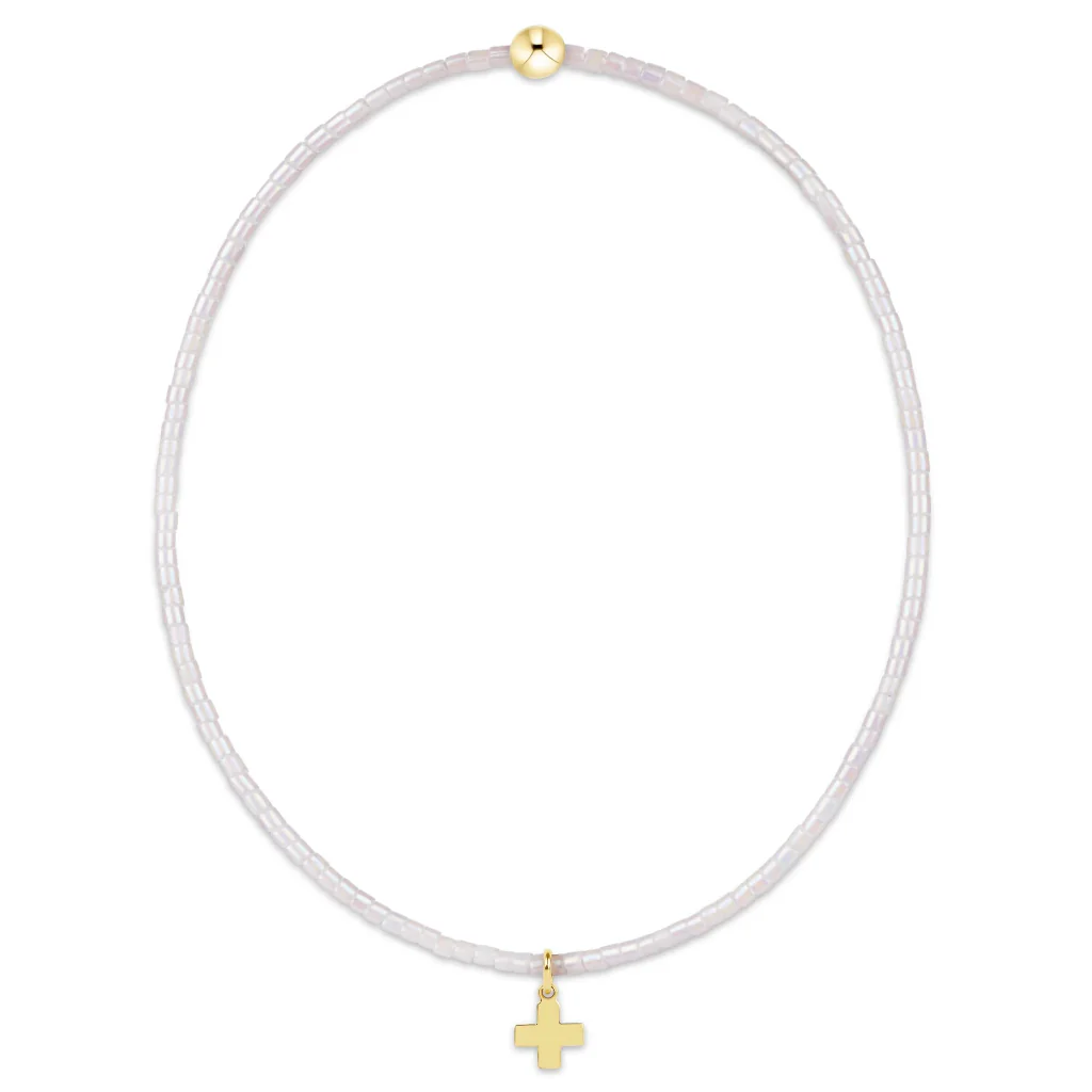 Enewton Design  : Hope Classic Cross Bracelet 6.25" - Silky White