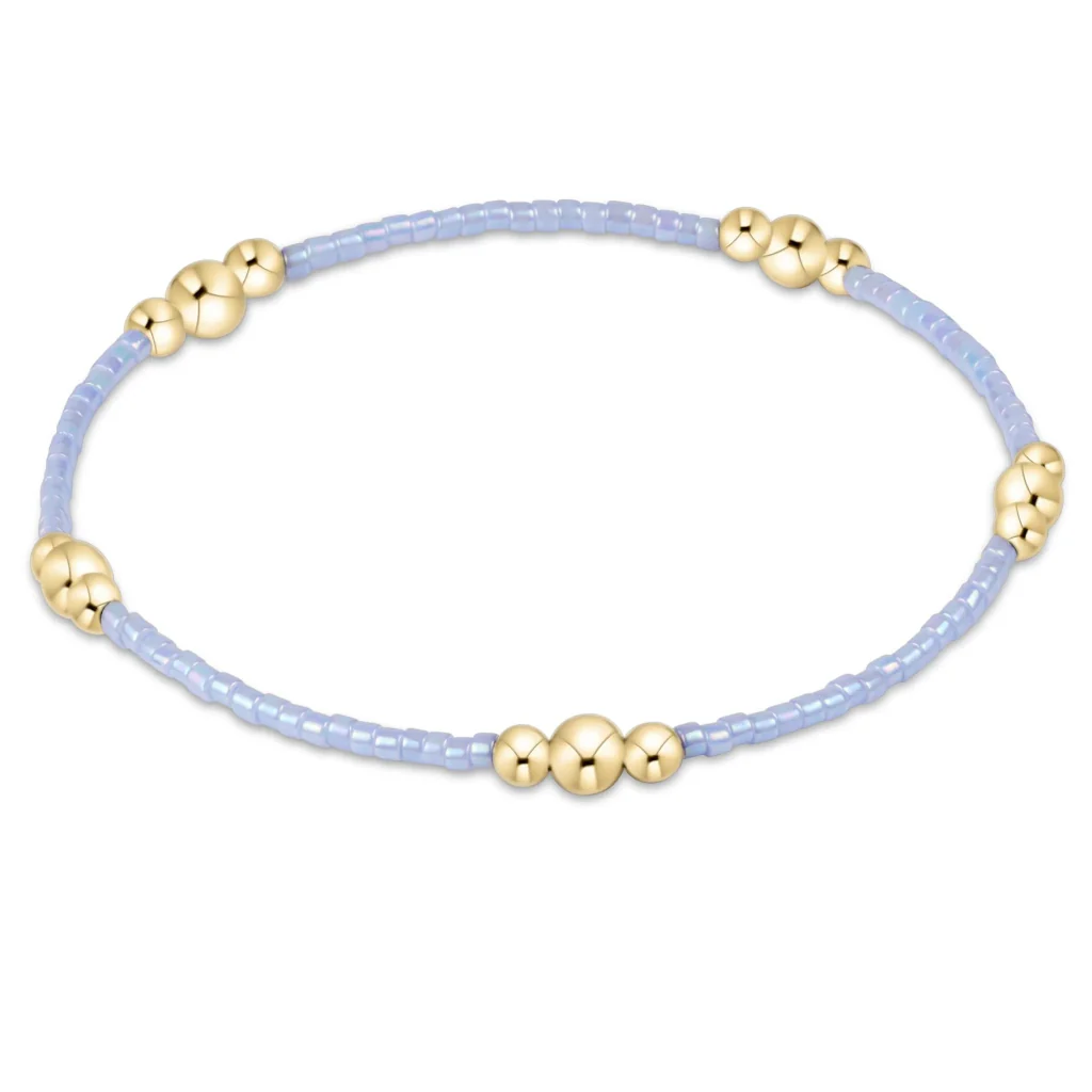Enewton Design  : Hope Purpose Gold Bracelet 6.25"  - Ocean mist