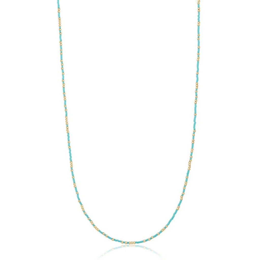 enewton design :  Hope Unwritten 37" Necklace- Cyan