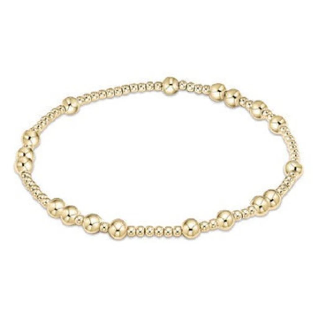 enewton design : Hope Unwritten Bead Bracelet Gold 6.25" - 4mm