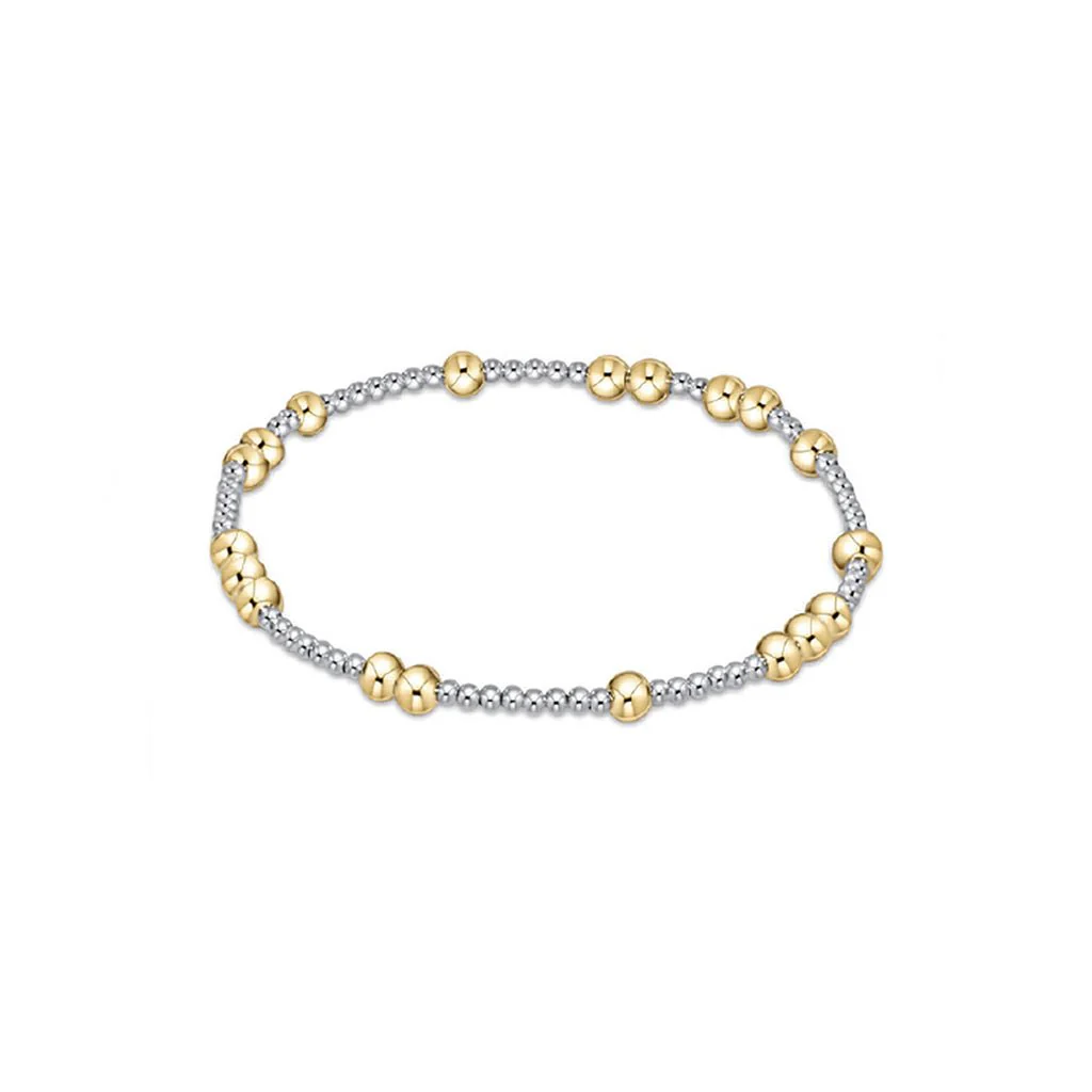 enewton design  : Hope unwritten bead bracelet 6.25"- mixed metal