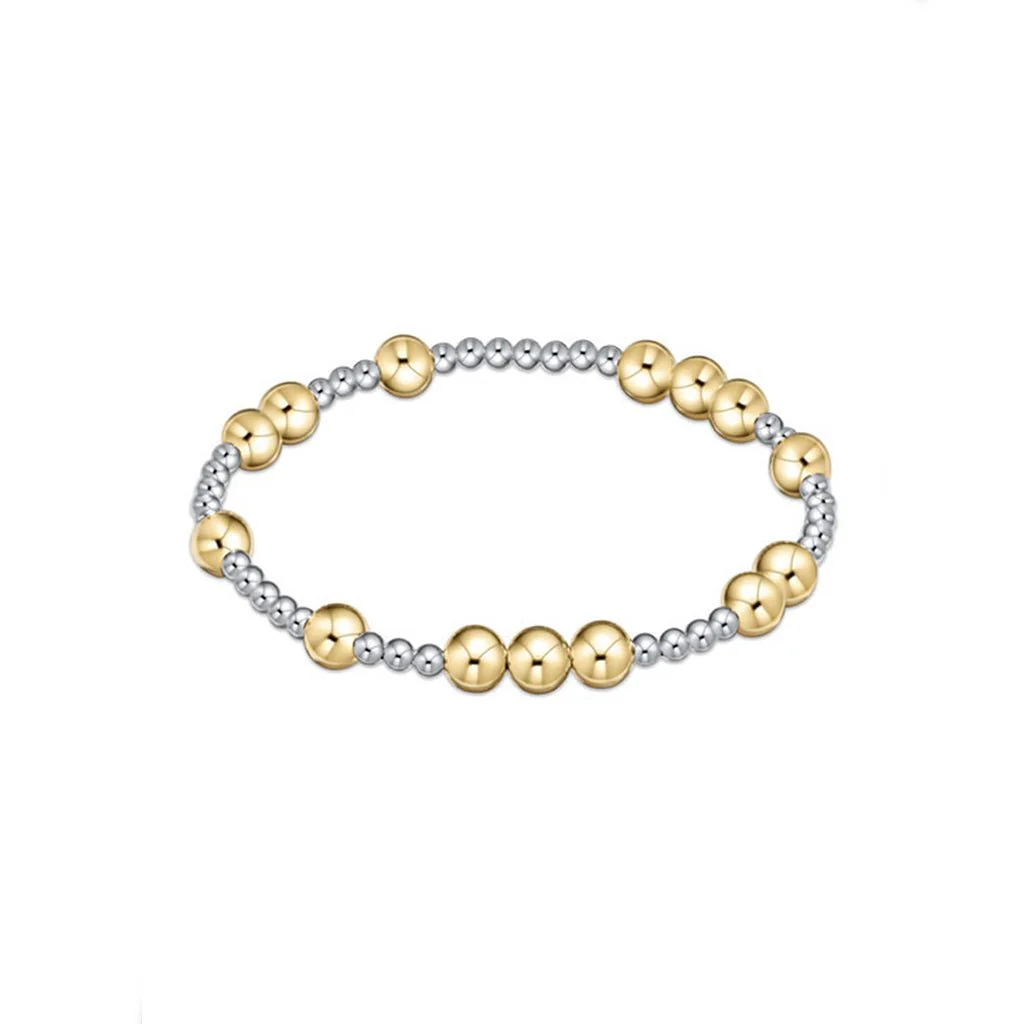 enewton design  : Hope unwritten bead bracelet 6.25"- mixed metal - Image 3