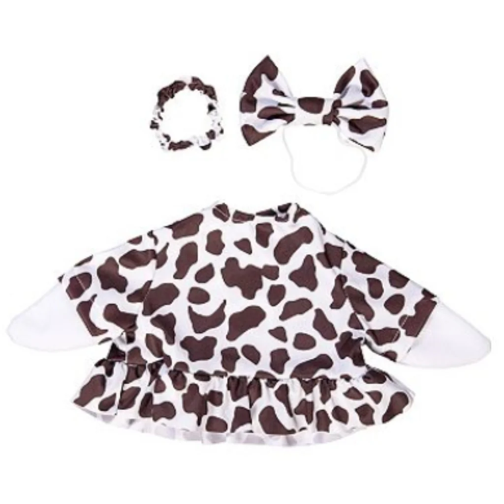 Evergreen : Giddy Goose Outfit, Cow Print - Image 3