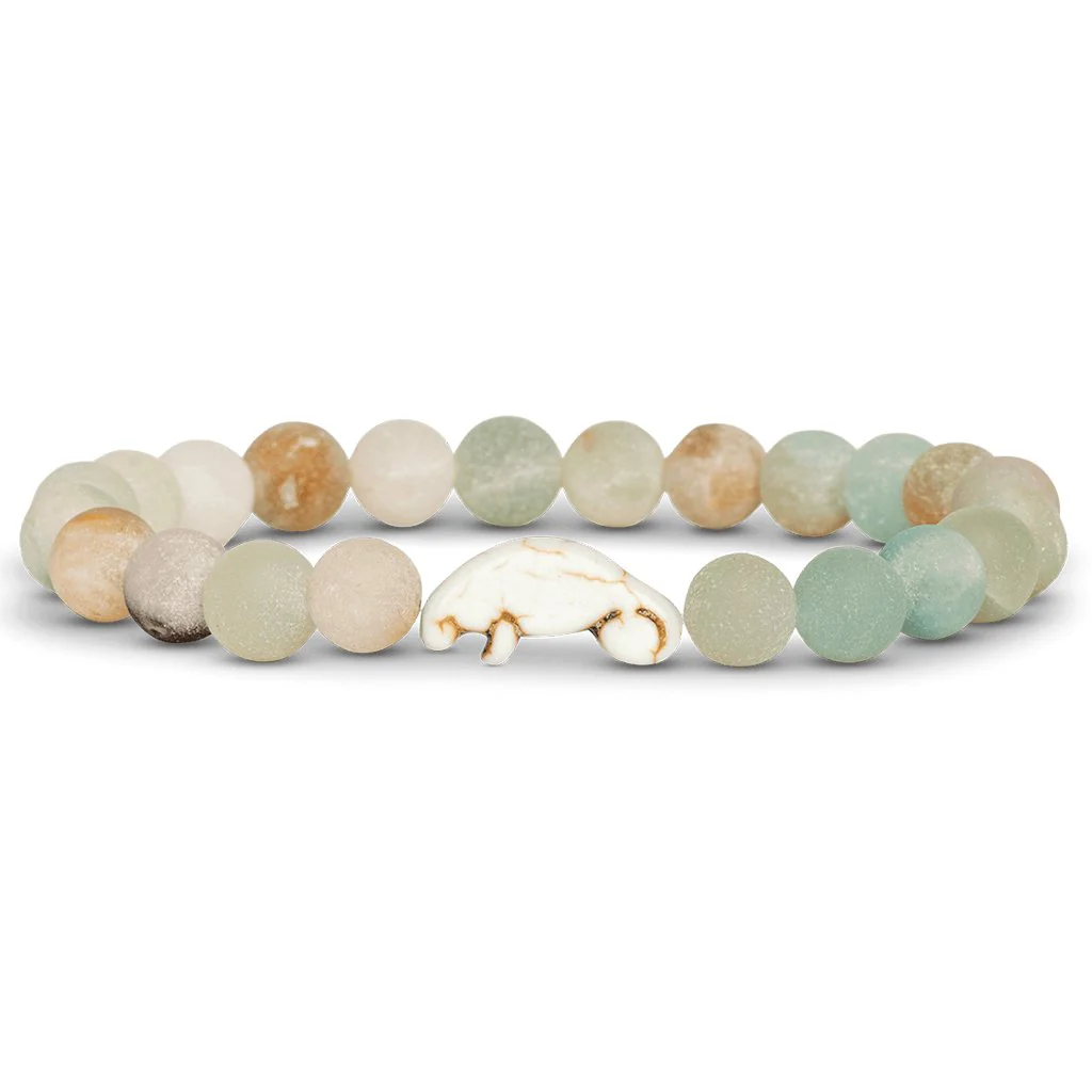 Fahlo : The Drift Bracelet In Sky Stone - Manatee