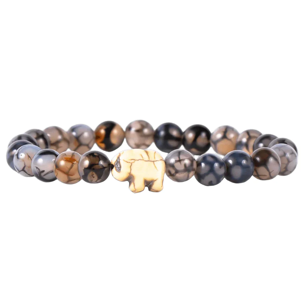 Fahlo : The Expedition Bracelet in Key Stone - Elephant