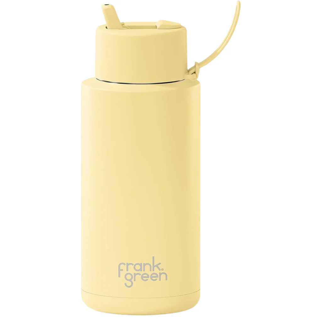 Frank Green : Reusable Water Bottle 34oz - Buttermilk