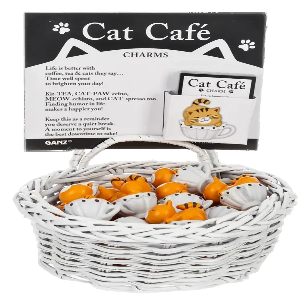 Ganz : Cat Cafe Charms - Image 3