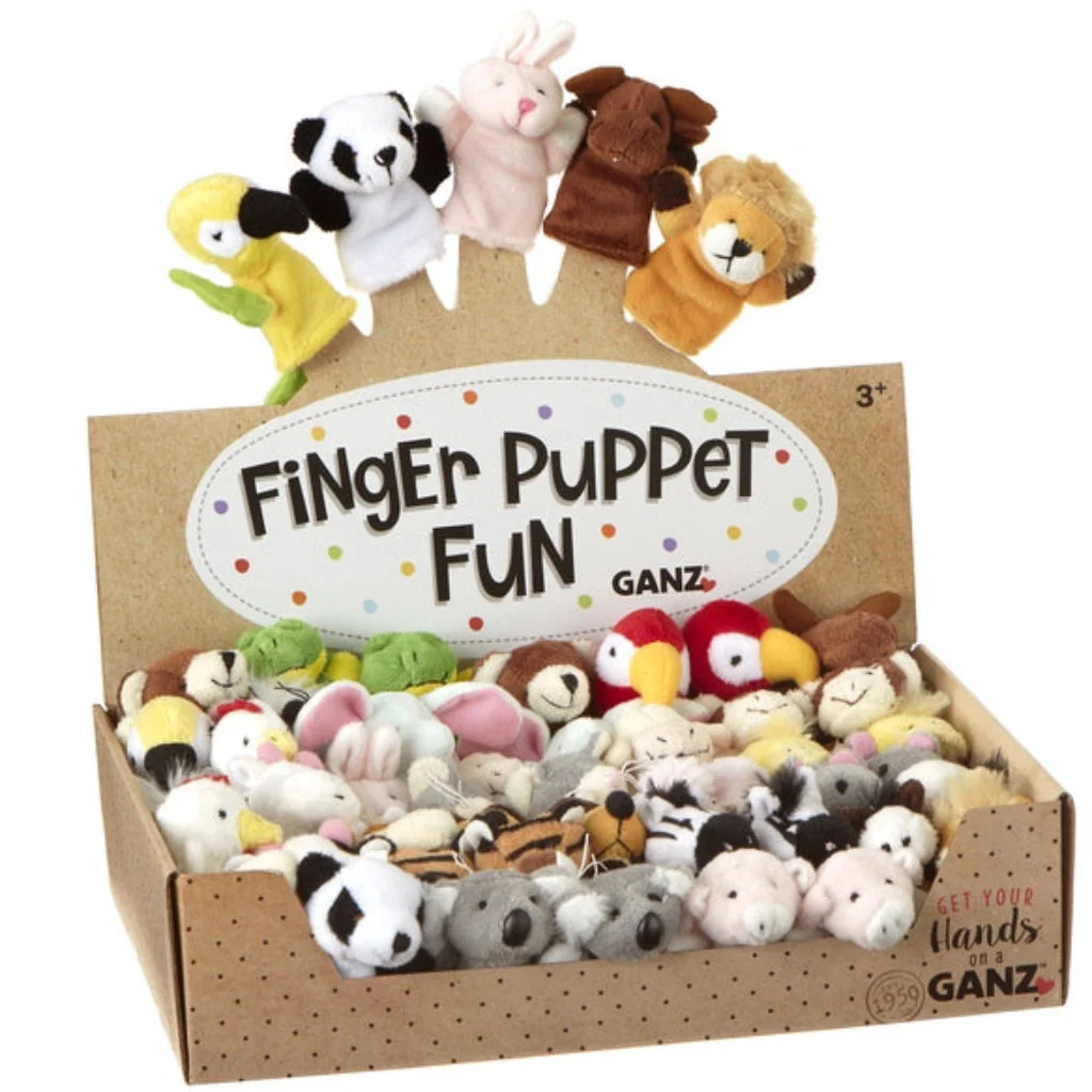 Ganz : Finger Puppet Fun- Assorted 1 at random. Style can not be chosen.