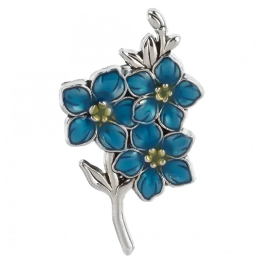 Ganz : Forget Me Not Flower Pin - Image 2
