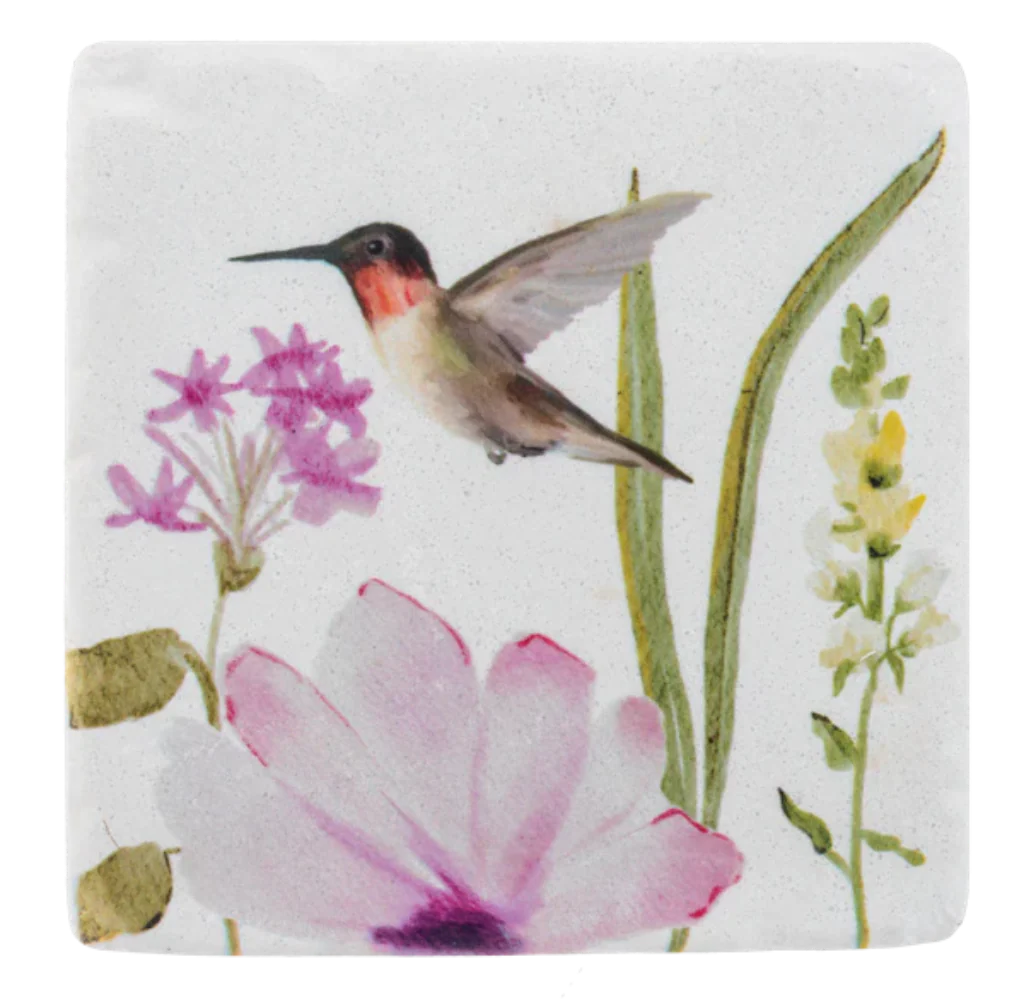Ganz : Hummingbird Coaster Set 4pc - Image 4