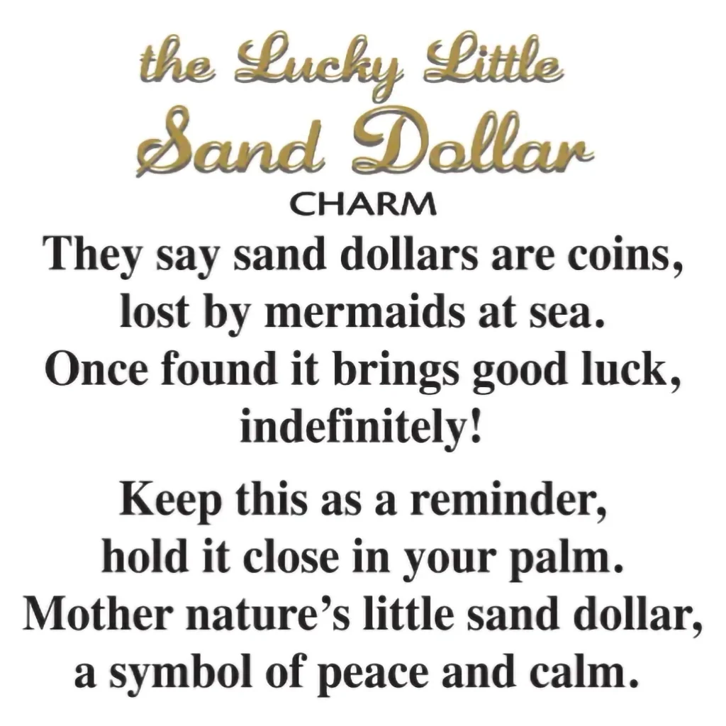 Ganz : Lucky Little Sand Dollar Charms - Image 2