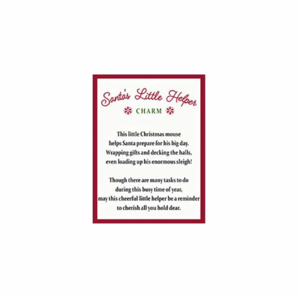 Ganz : Santas Helper Charm - Image 2