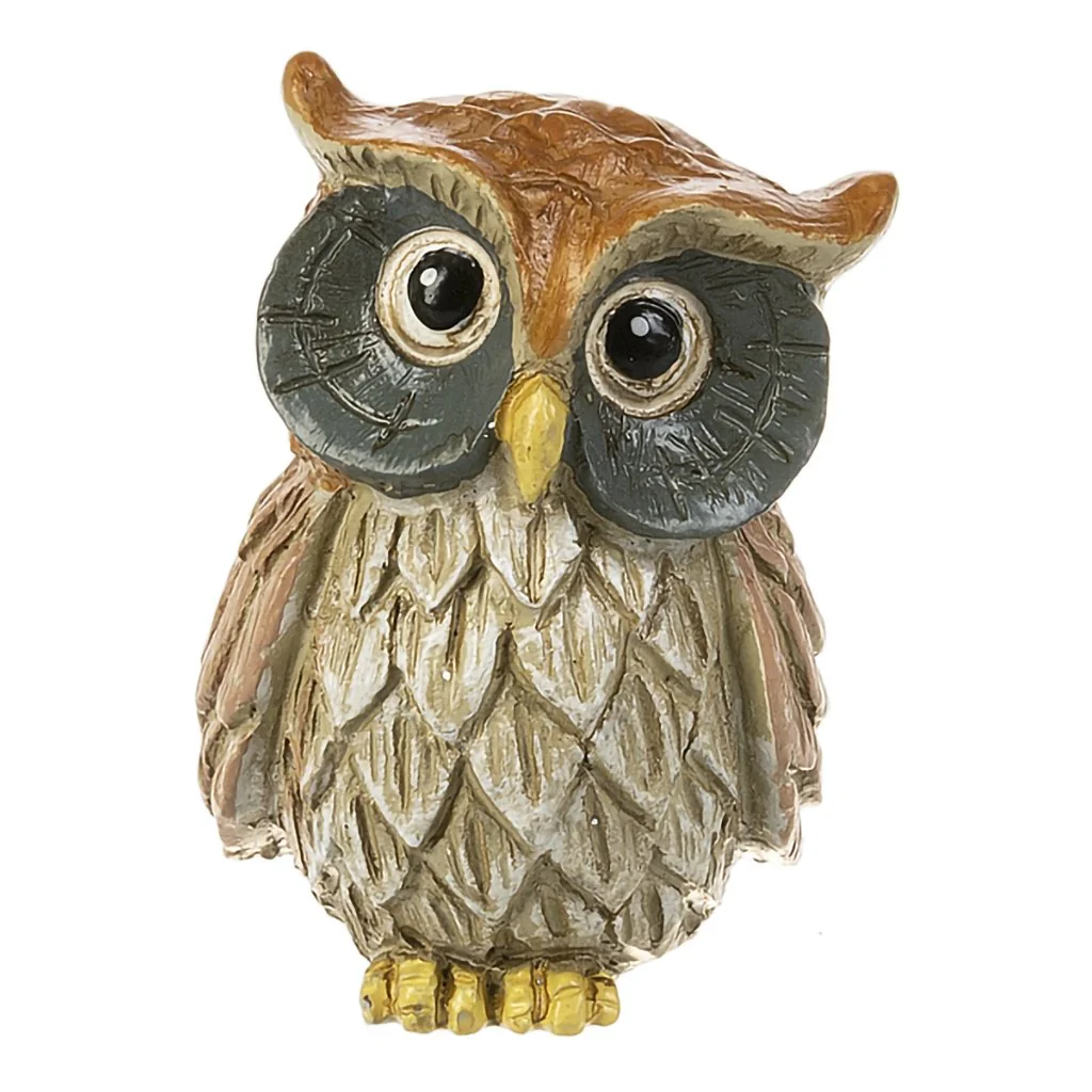 Ganz : Wise Owl Stone Charm