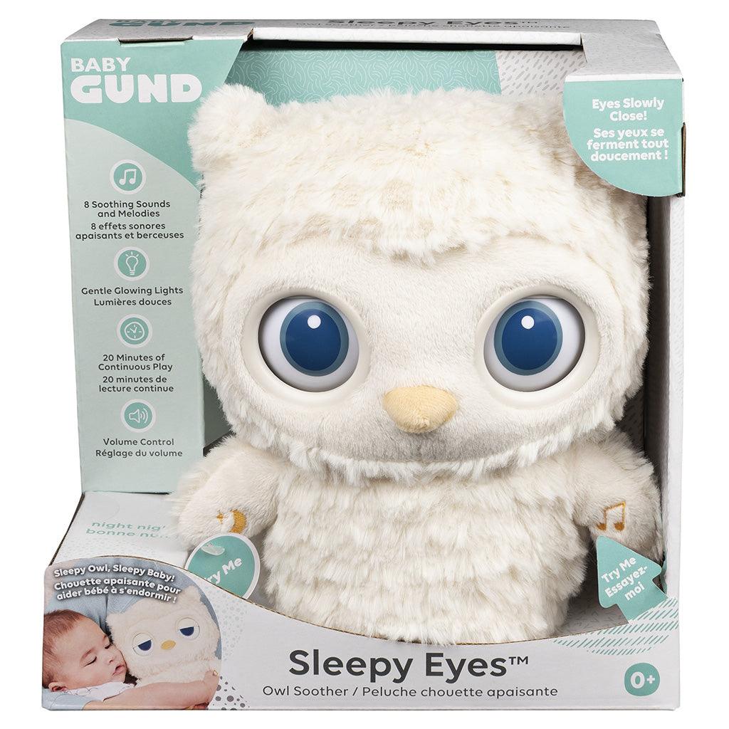 Gund : Sleepy Eyes Owl Bedtime Soother, 8" - Image 9