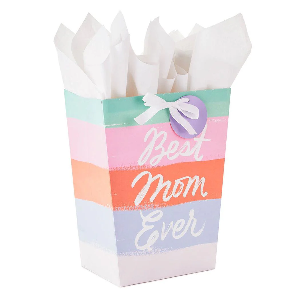 Hallmark : 13" Best Mom Ever Large Gift Bag With Tissue Paper
