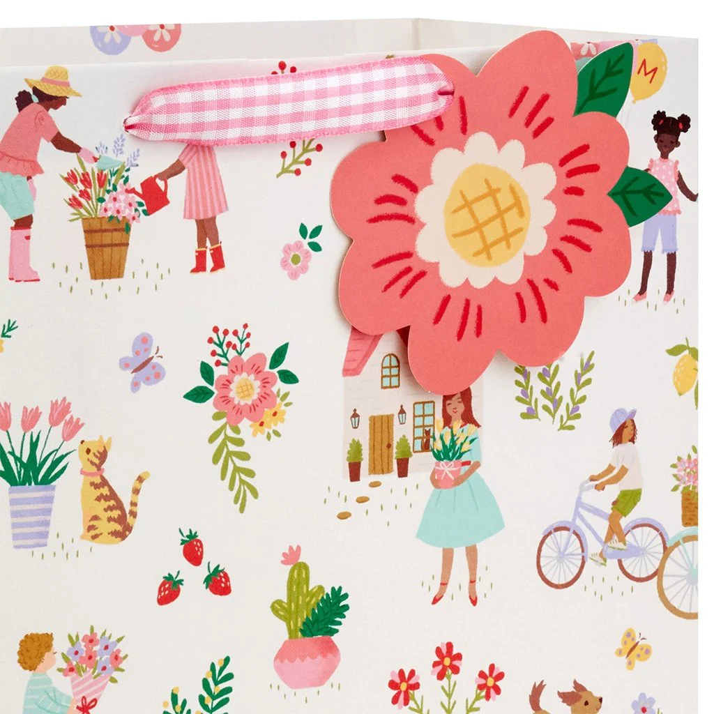Hallmark : 13" Happy Moms Large Gift Bag - Image 4
