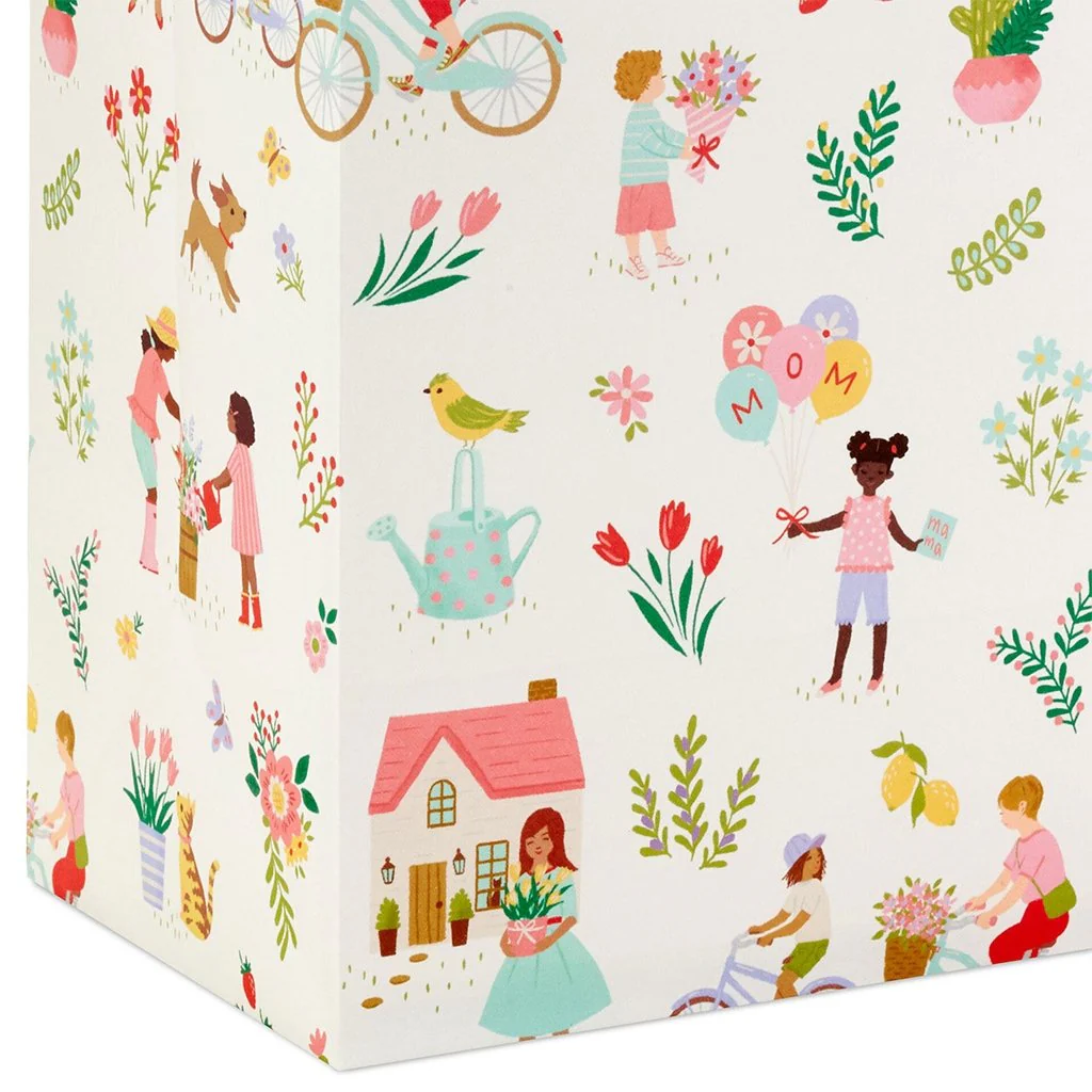 Hallmark : 13" Happy Moms Large Gift Bag - Image 5