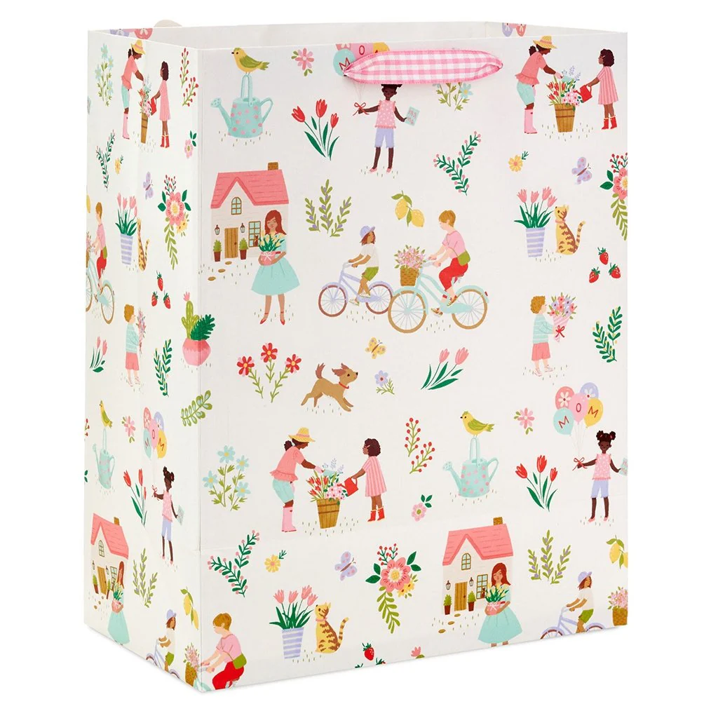 Hallmark : 13" Happy Moms Large Gift Bag - Image 6
