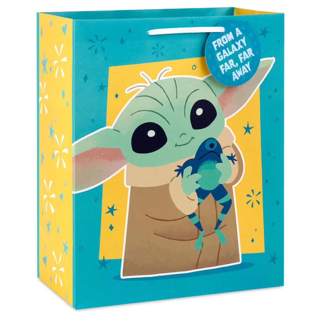 Hallmark : 13" Star Wars: The Mandalorian™ Grogu™ Large Gift Bag - Image 2