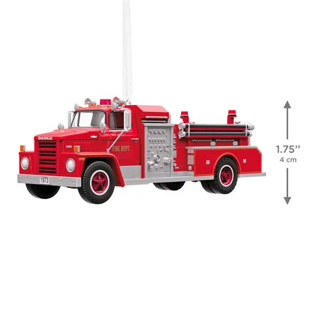 Hallmark : 2026 Keepsake 1973 Dodge C800 Fire Engine 24th in the Fire Brigade series (2) - Image 4