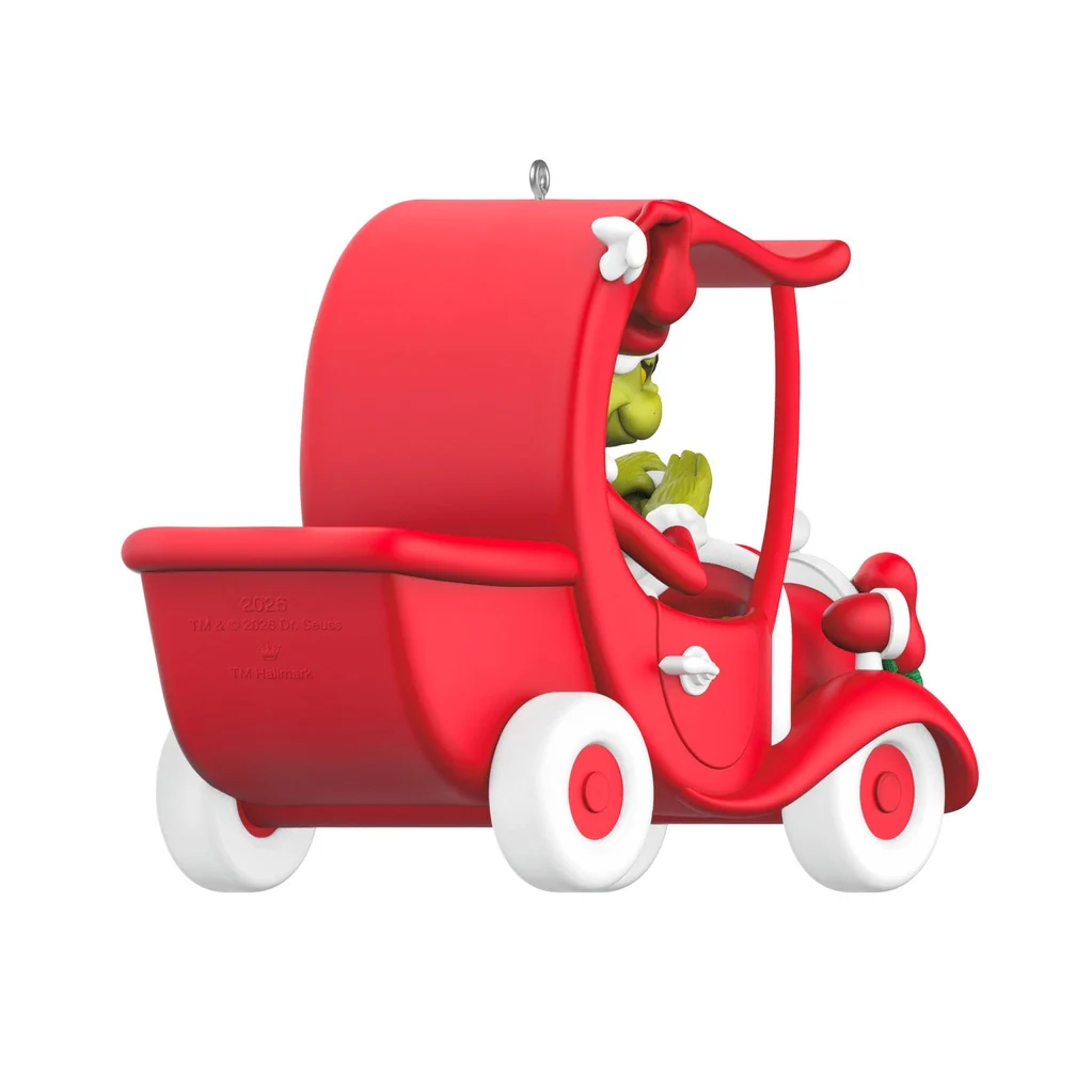Hallmark : 2026 Keepsake A Grinchy Sleigh On The Way Dr. Seuss's How the Grinch Stole Christmas!™ (11) - Image 3