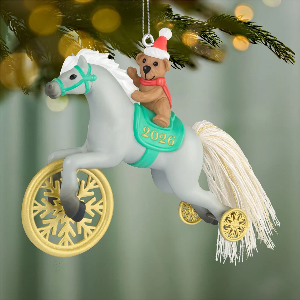 Hallmark : 2026 Keepsake A Pony for Christmas 2026 Ornament (12)