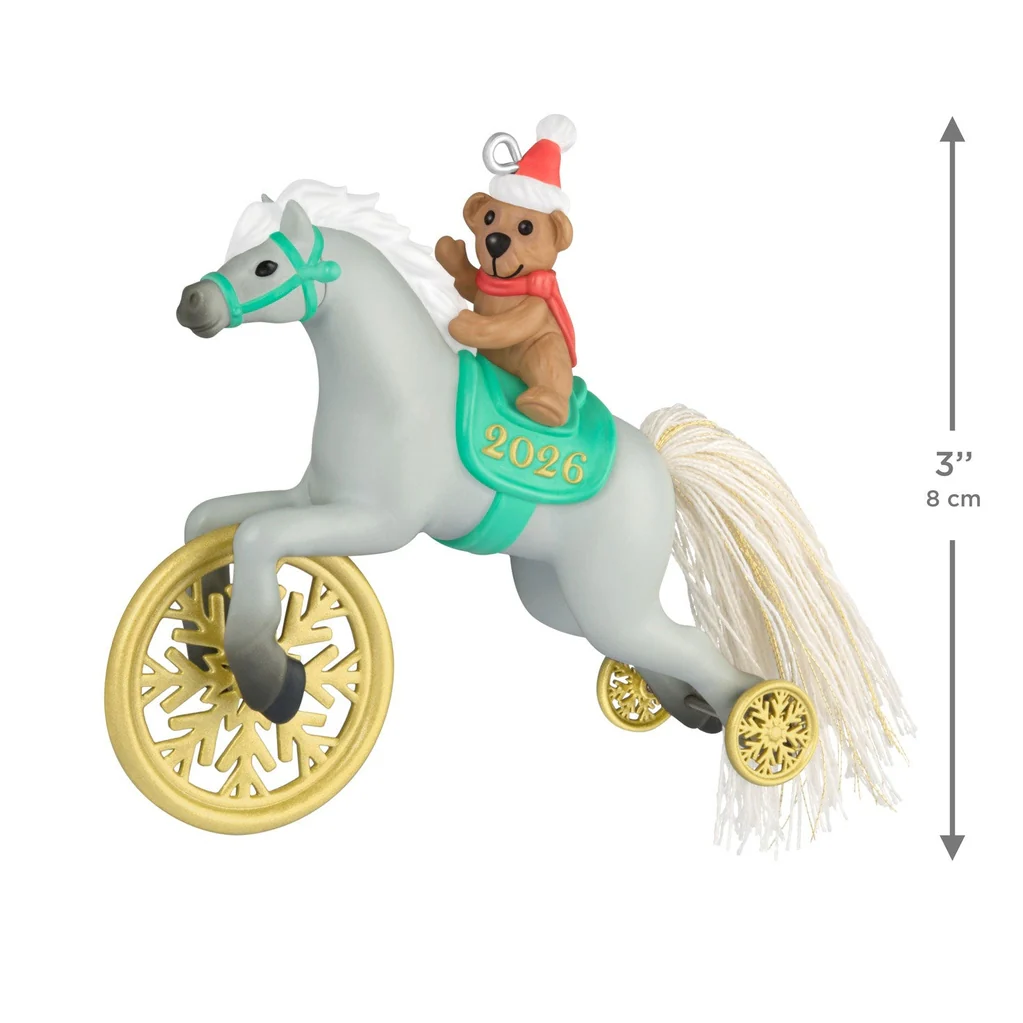 Hallmark : 2026 Keepsake A Pony for Christmas 2026 Ornament (12) - Image 4