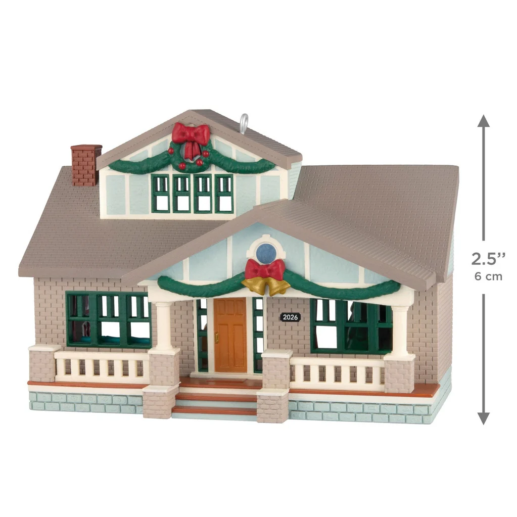 Hallmark : 2026 Keepsake Arts & Crafts Bungalow 43rd in the Nostalgic Houses and Shops series (27) - Image 4