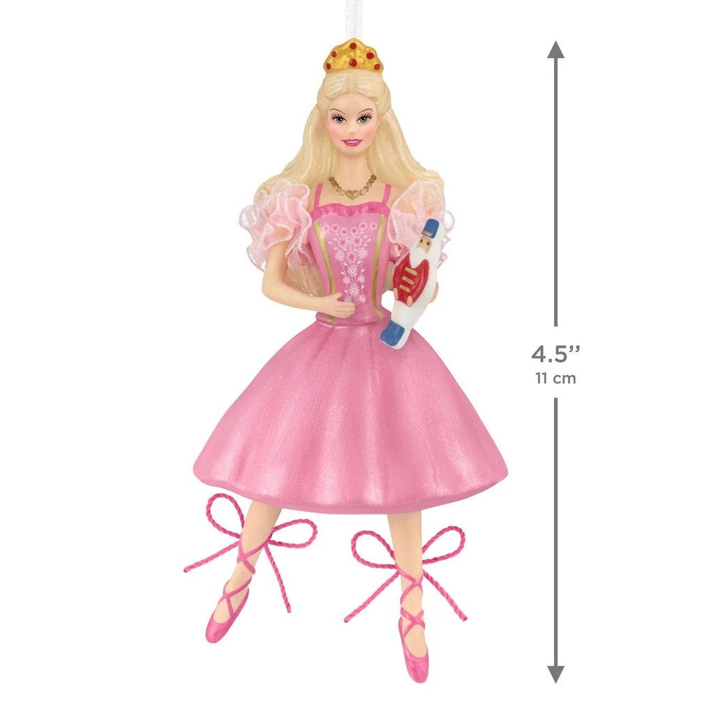 Hallmark : 2026 Keepsake Barbie in the Nutcracker™ 25th Anniversary Barbie™ Ornament (35) - Image 4