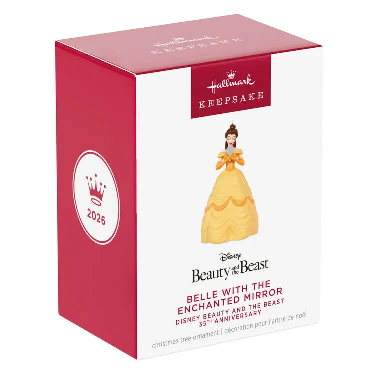 Hallmark : 2026 Keepsake Belle With the Enchanted Mirror Disney Beauty and the Beast 35th Anniversary (44) - Image 5