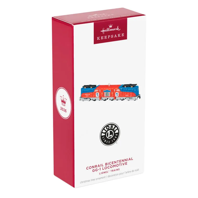 Hallmark : 2026 Keepsake Conrail Bicentennial GG-1 Locomotive 31st in the LIONEL® Trains series (73) - Image 5