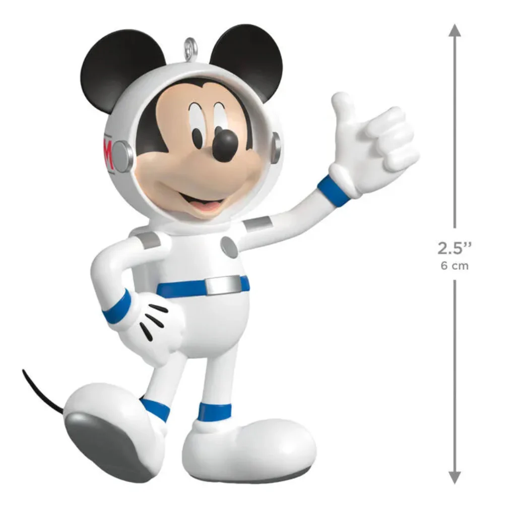 Hallmark : 2026 Keepsake Disney All About Mickey! Astronaut Mickey Ornament (28) - Image 4