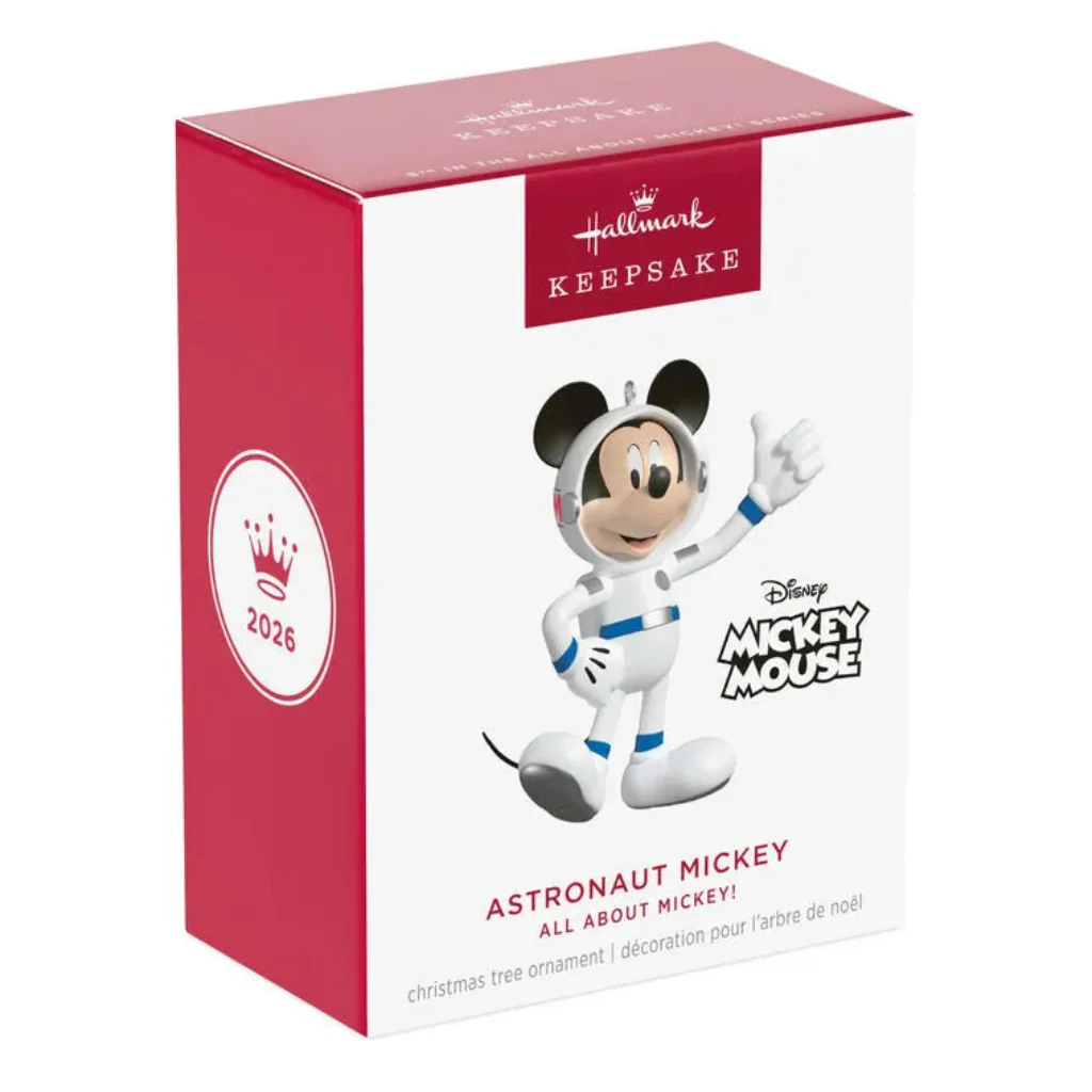 Hallmark : 2026 Keepsake Disney All About Mickey! Astronaut Mickey Ornament (28) - Image 5
