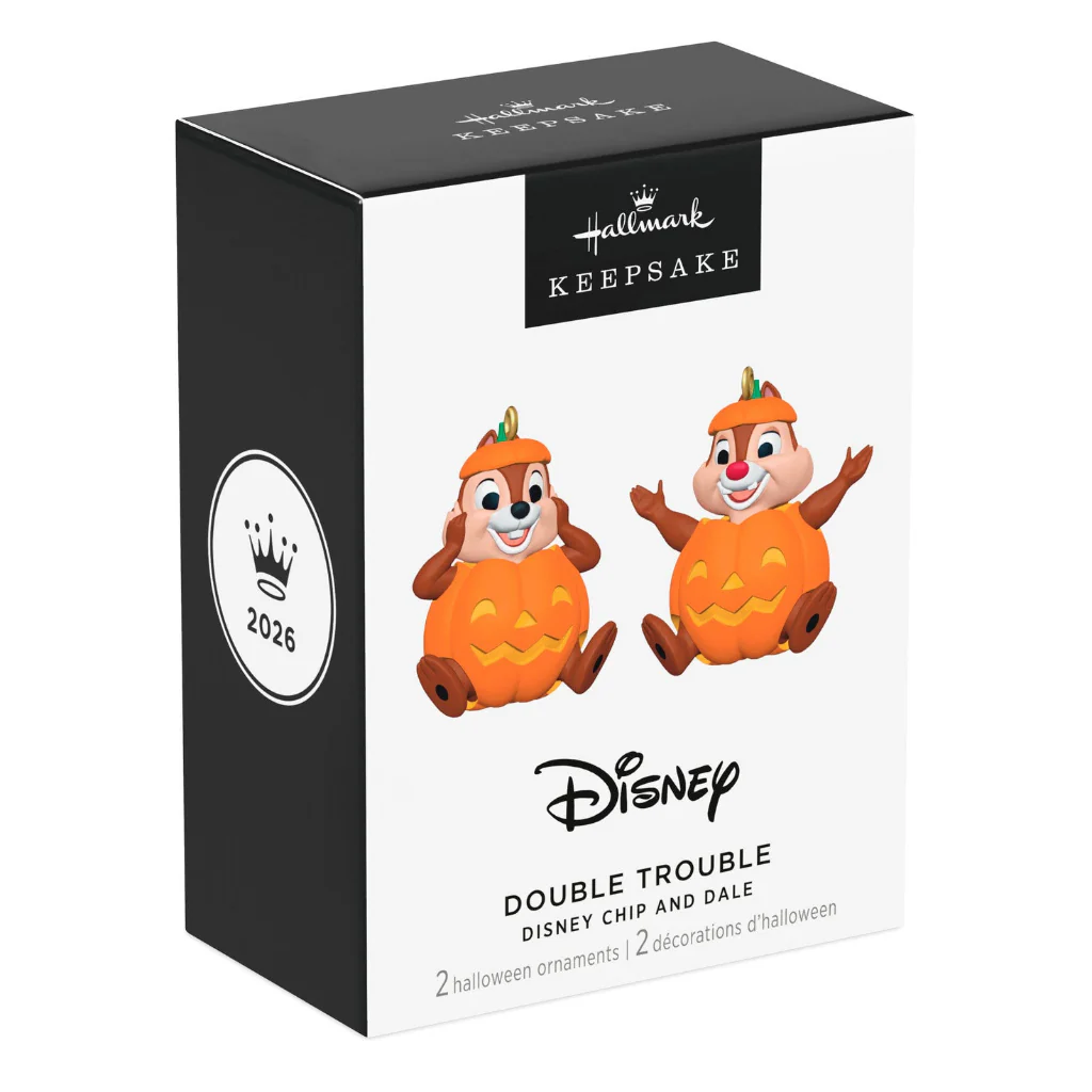 Hallmark : 2026 Keepsake Disney Chip 'N Dale Double Trouble Ornaments, Set of 2 (397) - Image 4