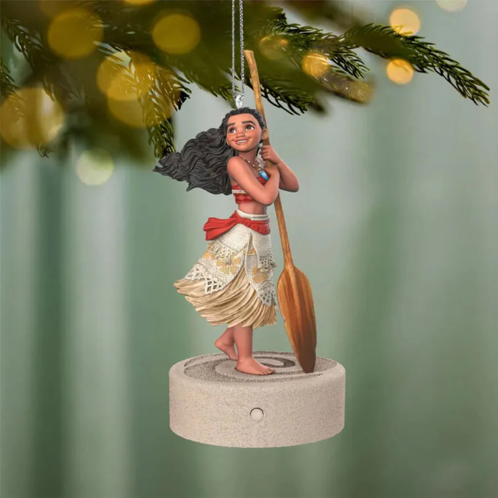 Hallmark : 2026 Keepsake Disney Moana Ready for Adventure Musical Ornament (245)