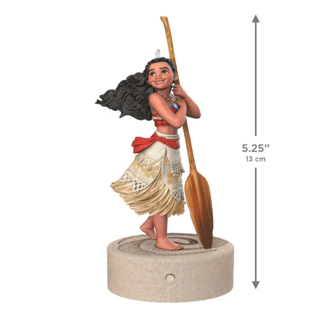Hallmark : 2026 Keepsake Disney Moana Ready for Adventure Musical Ornament (245) - Image 4