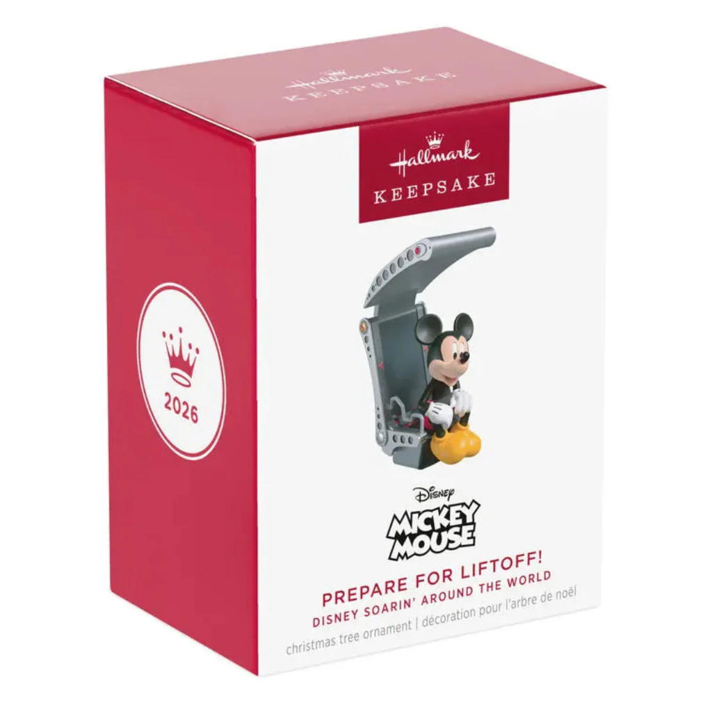 Hallmark : 2026 Keepsake Disney Soarin' Around the World Prepare for Liftoff! Ornament (241) - Image 5