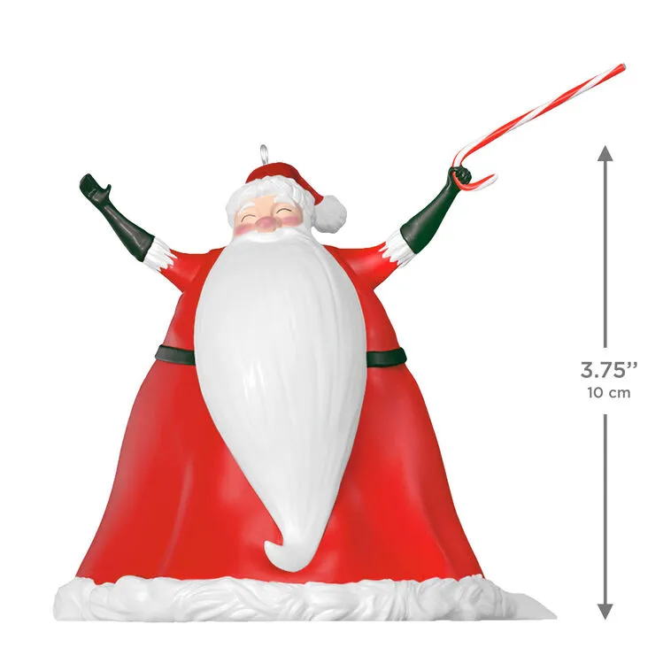 Hallmark : 2026 Keepsake Disney Tim Burton's The Nightmare Before Christmas Santa Claus Ornament (255) - Image 4