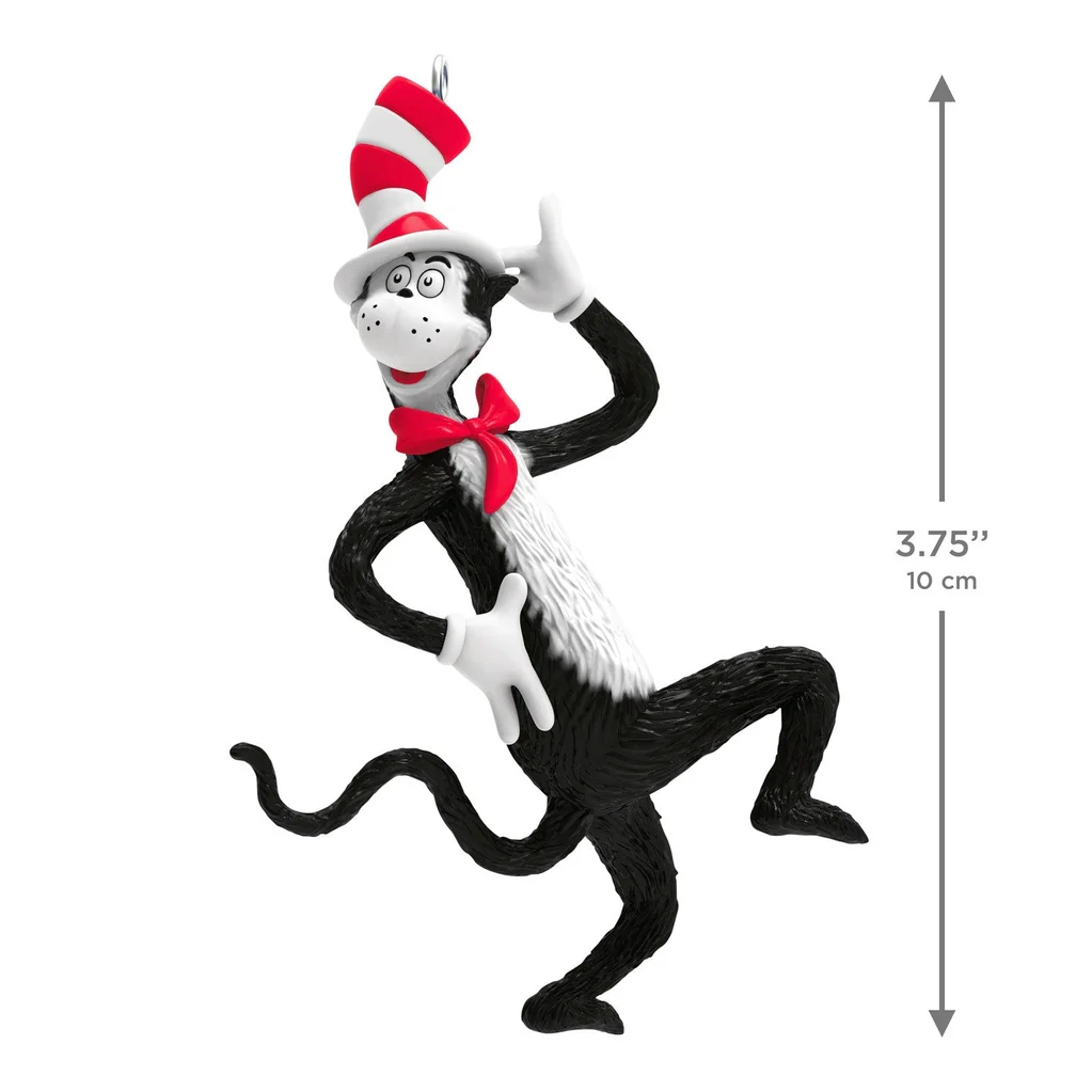 Hallmark : 2026 Keepsake Dr. Seuss's The Cat in the Hat™ Clever Cat Ornament (70) - Image 4