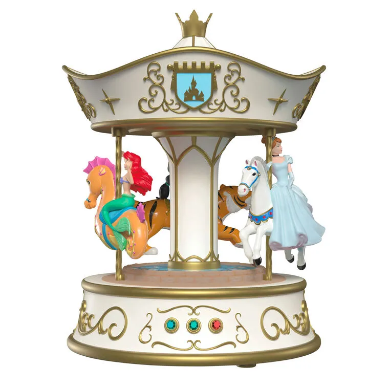 Hallmark : 2026 Keepsake Dreams Go Round Carousel Disney Princess (101) - Image 2
