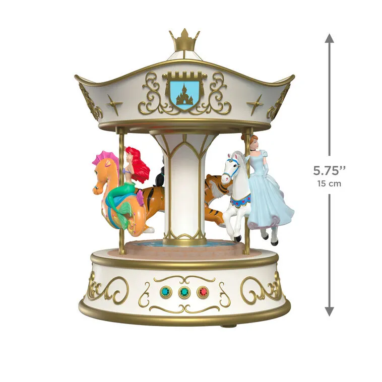 Hallmark : 2026 Keepsake Dreams Go Round Carousel Disney Princess (101) - Image 4