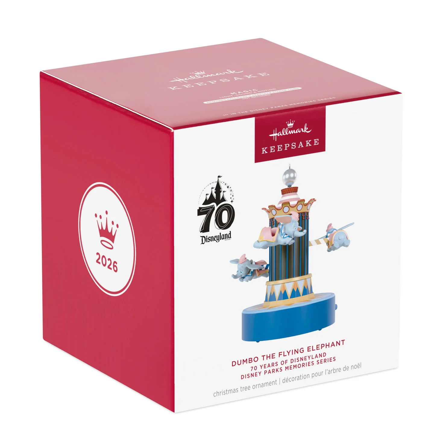 Hallmark : 2026 Keepsake Dumbo the Flying Elephant 70 Years of Disneyland 1st in the Disney Parks Memories series (102) - Image 5